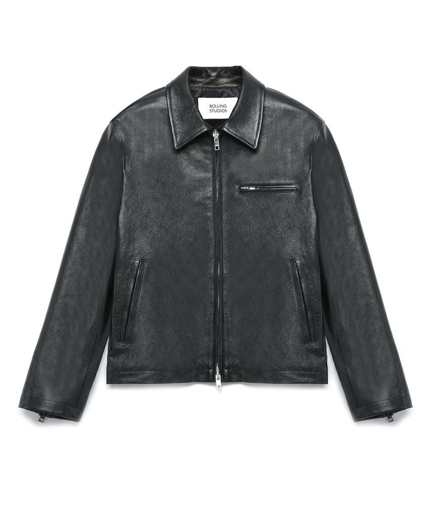 Rollingstudios Zipped Jacket Goatskin Black