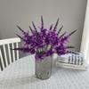 Realistic Artificial Lavender Flowers Real Touch Flower Arrangement  Outdoor Garden Decor