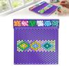 Peyote Stitch Pattern Horsehair Bead Planning Board, Suitable for 6x9mm Horsehair Beads, Perfect for Visualizing Complex Bead Designs (3 Pieces)