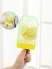 1 pz Moda creativa tazza d'acqua in plastica con cannuccia resistente al calore 3D gelato ghiacciolo a prova di perdite e resistente alle cadute carina tracolla portatile