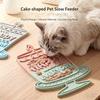 Pet Lickable Pad Made Of Silicone Material.  And Dog Feeding Utensils, Tableware, Plates, Slow Eating Bowls. Lickable Plate. Foldable Slow Eating Pad.