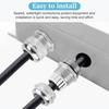 3pcs Erosion Resistant Cable Connector Quick Install Waterproof Fitting for Commercial Building Electrical Projects