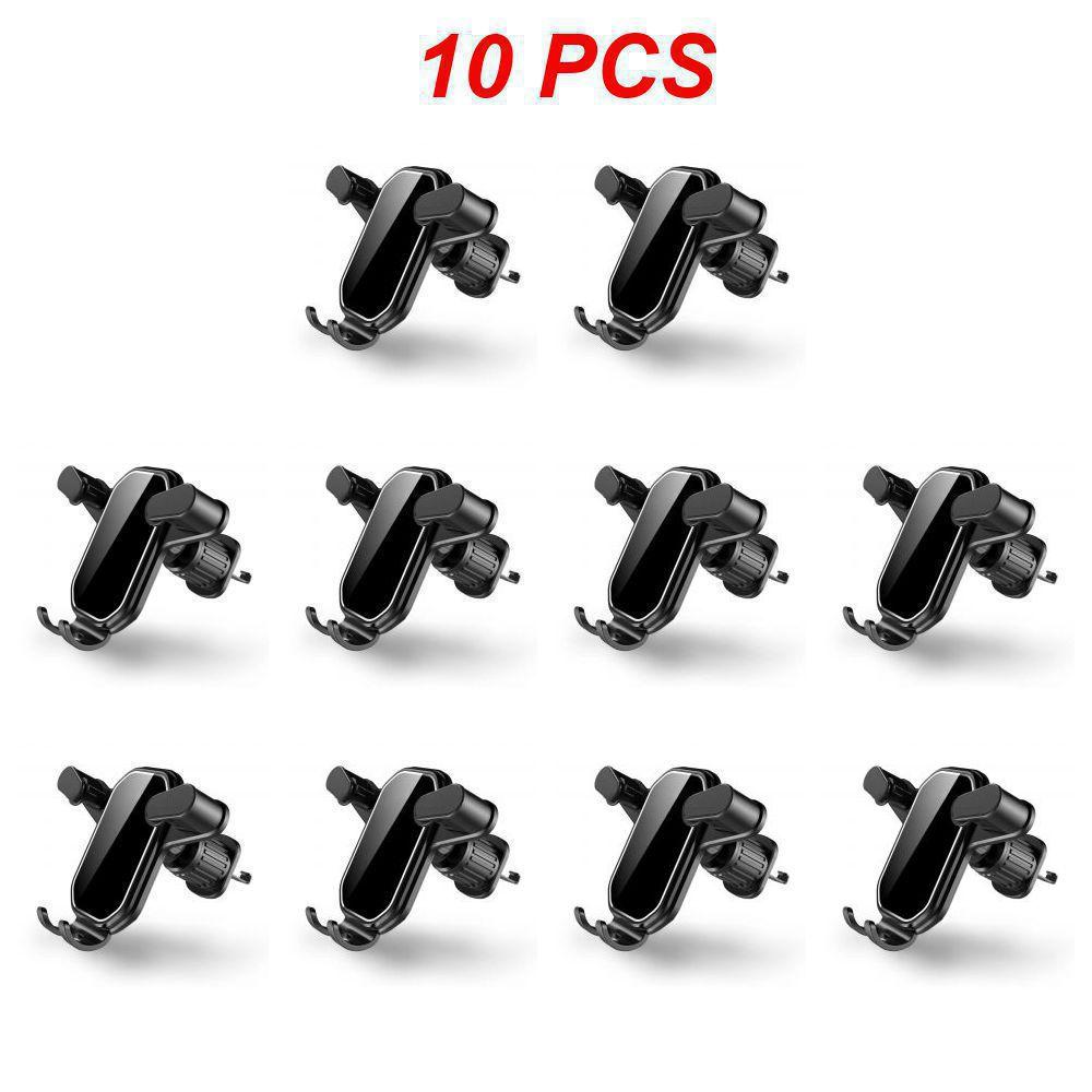 1~10PCS Suporte de Telefone para Carro Montagem de Telefone para Saída de Ar Rotação 360 Graus Suporte para Smartphone Carro - Colocação Manual