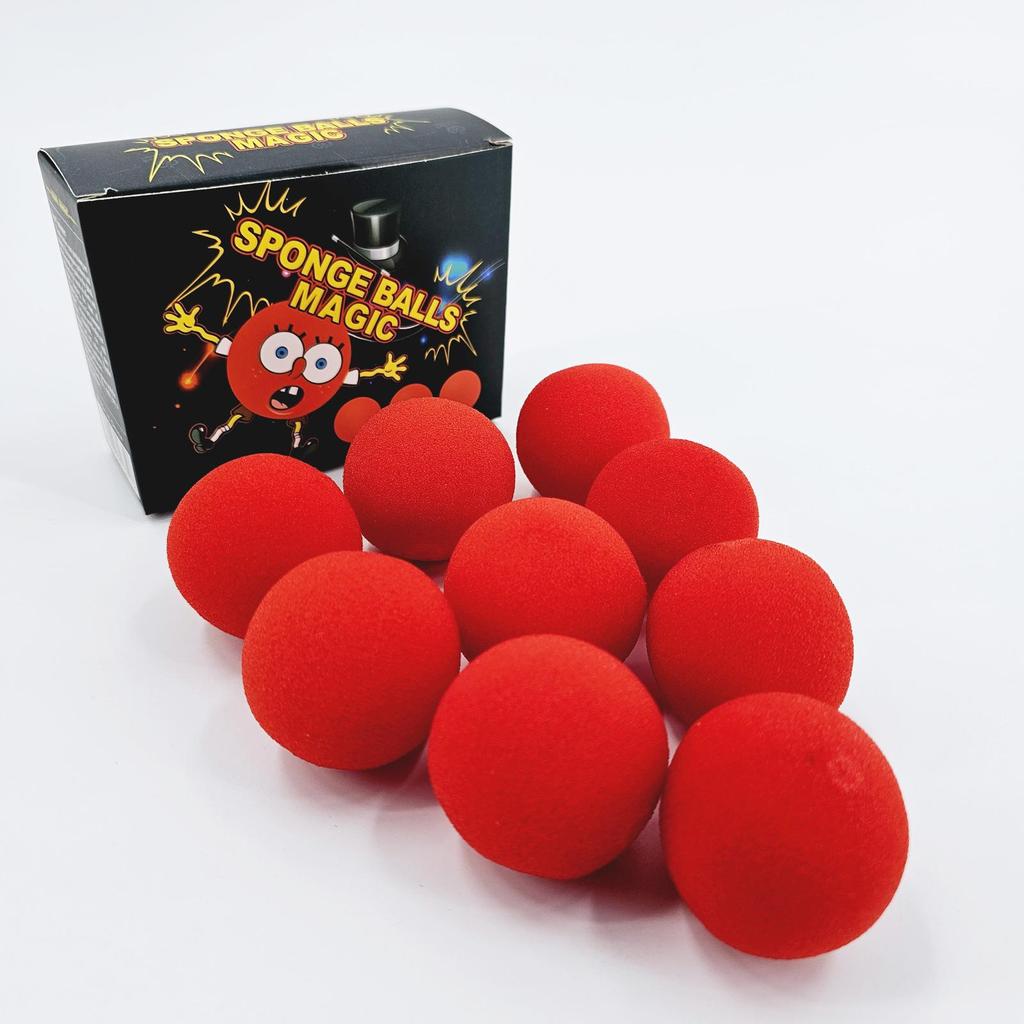 Boules en Éponge KingMagic G0812 - Accessoires de Magie pour les Fêtes d'Enfants & Spectacles de Talents
