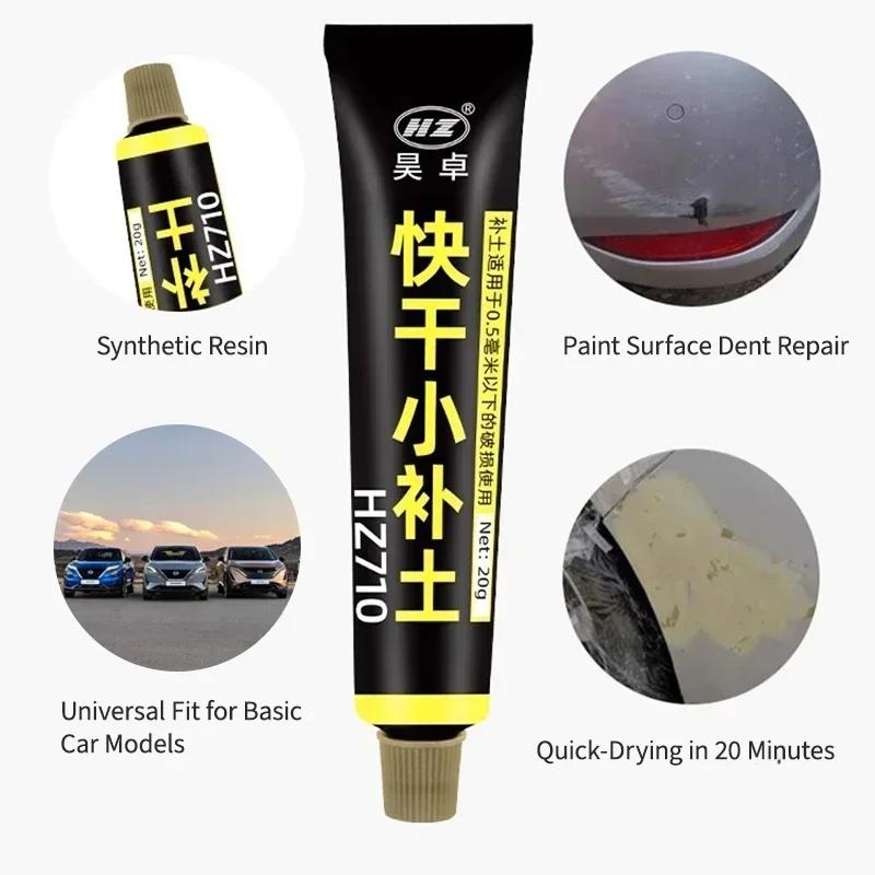 Car Body 20ml Putty Scratch Filler Quick Drying Putty Auto Painting Pen Assistant Smooth Painting Pens Scratch Repair Tools