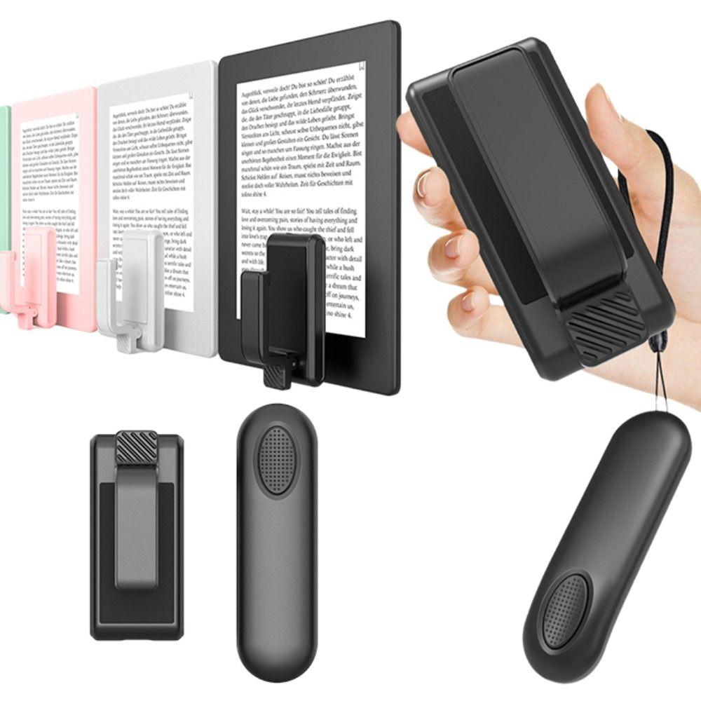 2-in-1 Remote Page Turner Rechargeable Phone Screen Auto Clicker for Kindle E-book Reading