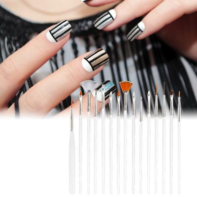 15 Adet Renkli Boya Kalemi Seti Nail Art Sıra Kalemi Işık Terapisi Kalemi Kristal Kalem Boyama Nokta Delme Tırnak