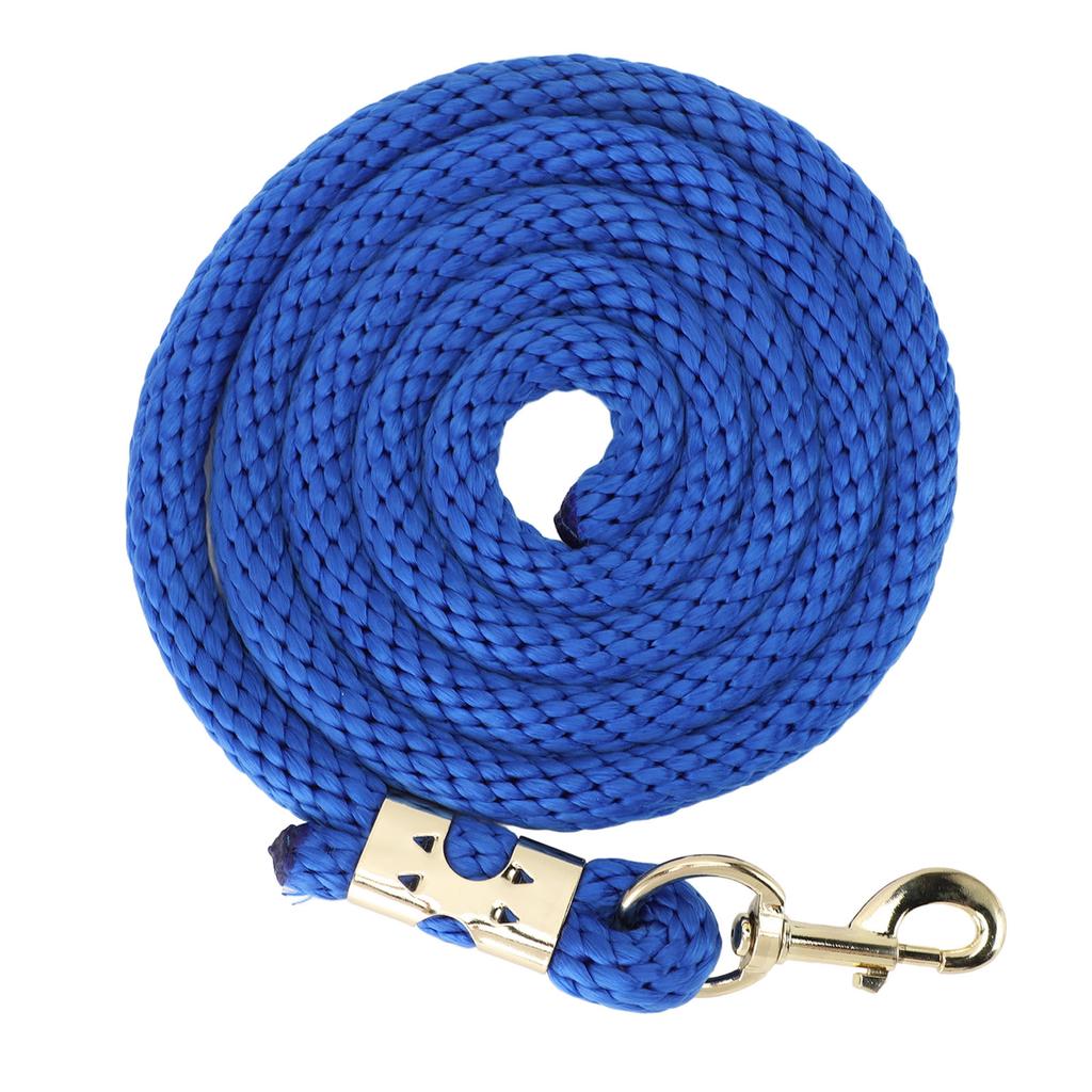 2m Horse Lunge Line Anti Breakage Rope Anti Slip Grip Horse Training Rope with Hook for Walking Hand