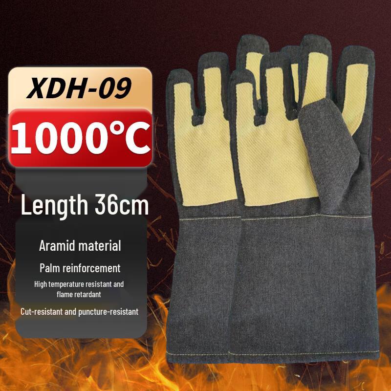 

Yuzhuxun 1000°C Heat Resistant Work Gloves