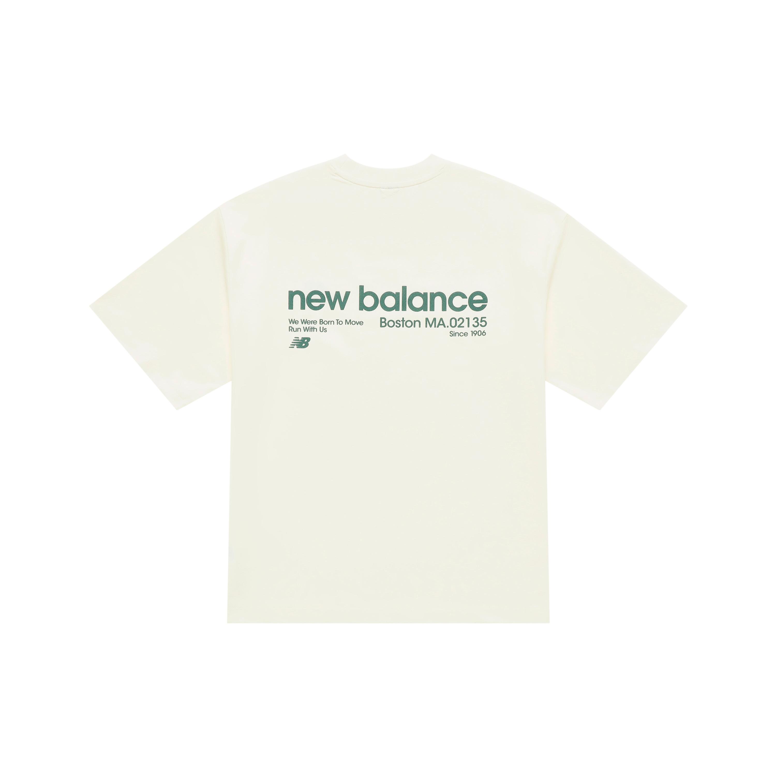 Футболка New Balance Унисекс Слоновая кость AMT52300-AGA XL