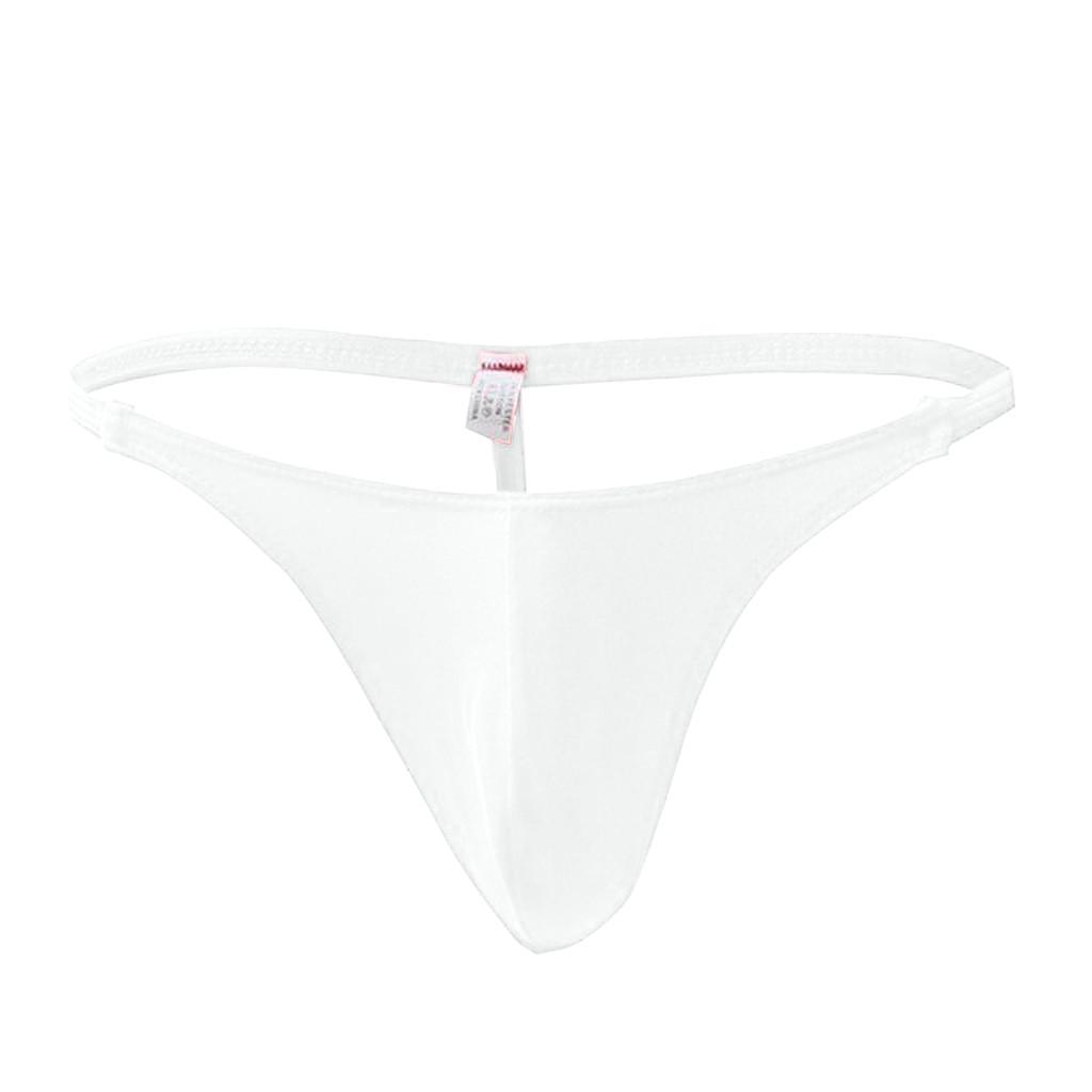 Men's Sretch G-string T-back Micro Thong Briefs Underwear