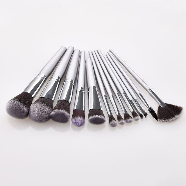 

Violeta - Set of 13: Makeup Brush Set Of 13 - Silver