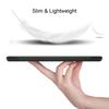 For Galaxy Tab S9FE Plus 12.4inch Tablet Case Tri-Fold Ultra-Thin Stand X610 Tablet Cover