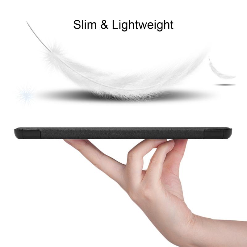 For Galaxy Tab S9FE Plus 12.4inch Tablet Case Tri-Fold Ultra-Thin Stand X610 Tablet Cover