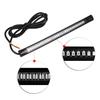 Luz LED Flexible para matrícula de motocicleta, lámpara de señal de giro y parada de freno trasero