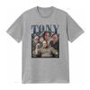 Vintage Retro Tony Soprano Classic Gangster Character Print Streetwear Casual T Shirt vintage Washed streetwear Unisex