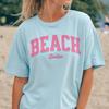Beach Besties Comfort Colors Shirt: Girls Trip Matching Tee