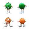 M&M's PVC Figures (Set of 5) + Bonus Pocket Tissues [Parallel Import]