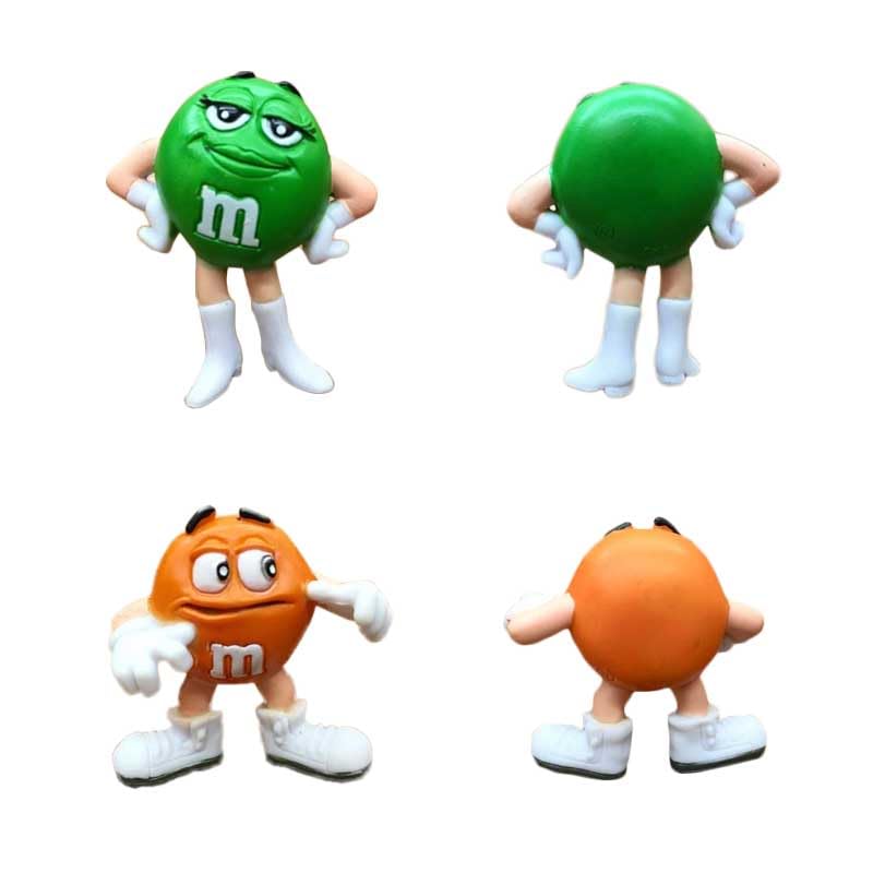 M&M's PVC Figures (Set of 5) + Bonus Pocket Tissues [Parallel Import]