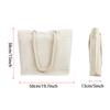 Custom Text Tote Bag Gift Tote Bag with Logo Canvas Beach Tote Fancy Rope Handles Wedding Bridal Shower Birthday New Year gift
