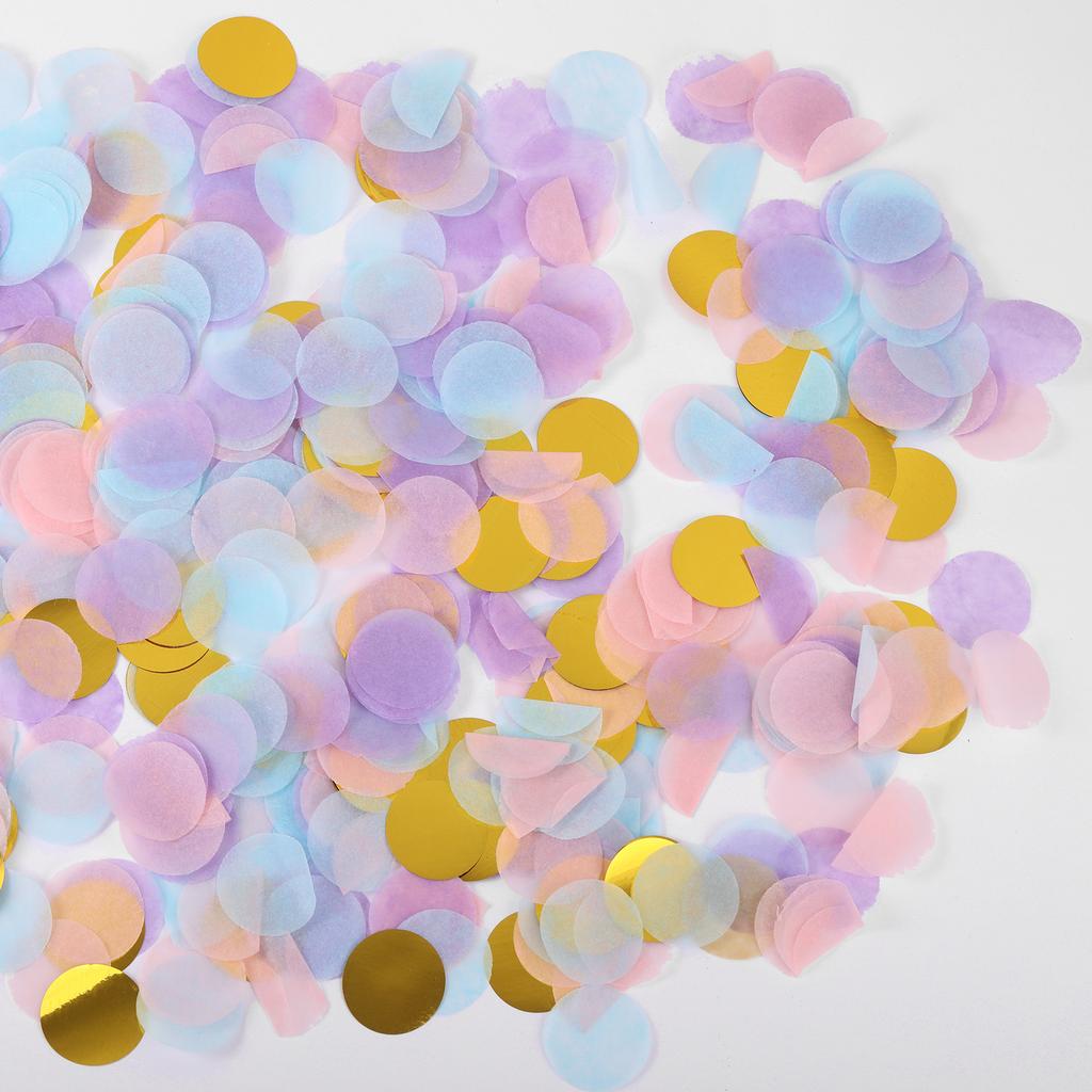Confetti Paper For Birthday Party Decorations Multi-Colors Gorgeous And Shiny Table Confetti Dots