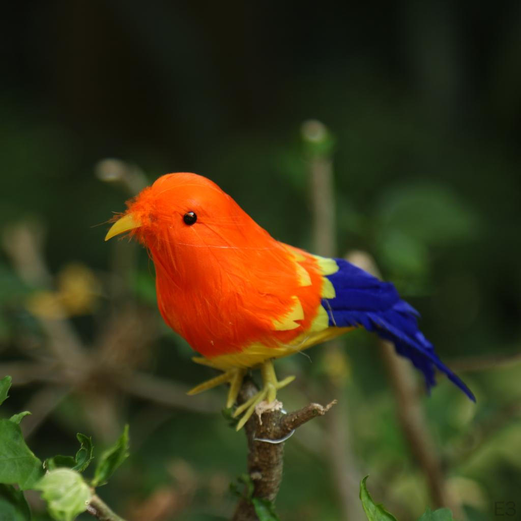 Feathered Sparrow Home Garden Ornament