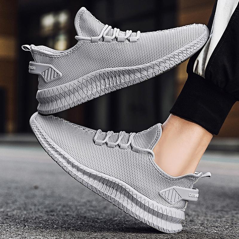 Leichte Herren-Laufschuhe, Mesh-Freizeit-Sneaker für Herren, atmungsaktive Trainings-Tennisschuhe