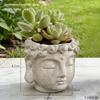 Creative Statue Flowerpot Green Potted Plants Container Home Courtyard Garden Decor Resin Handicrafts Ornament Gift