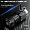 40W High Power USB Type-C Rechargeable LED Flashlight Camping Light With Side Lights and Lampshade Tail with Magnet Suitable for Exploring, Camping