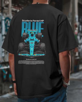 Scuderia Ferrari Fan Art T-Shirt F1 Racing Team Graphic Unisex Tee