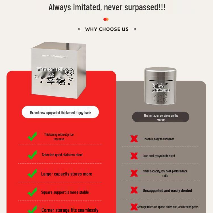 2025 Kinder & Erwachsene Sparschwein - Einweg-Spardose