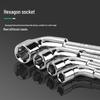 Berry Lion L-Shaped Perforated Socket Wrench