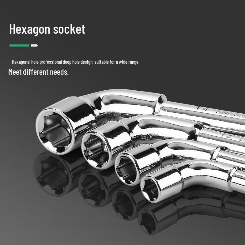 Berry Lion L-Shaped Perforated Socket Wrench