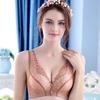 No Steel Rim Vest Type Sexy Lace Big Breasts Show Small Breasts Gather and Close Sub-breasts Adjustment Bra Cover Underwear