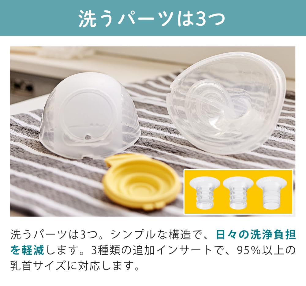 Medela Freestyle Mini Electric Breast Pump, Hands-Free, 4-Piece Set, USB Charging, Cordless, Lightweight, 2-Phase, Breast Milk Storage Bags, Purelan,