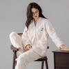 CORELAVISH Cute Long Sleeve Loungewear Set with Perfect for and Fluffy Top and Bottom Available In Pink and Also Plus Size and Loose Perfect for