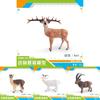 Detailed Static Animal Figurines Featuring Goat Alpaca Deer Baby Ostrich And Foal Perfect For Display