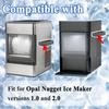 Commercial Grade Ice Scoops Organizer Shelf Slip Resistant Easy Installation Stand with Magnetic Adhesive Backing