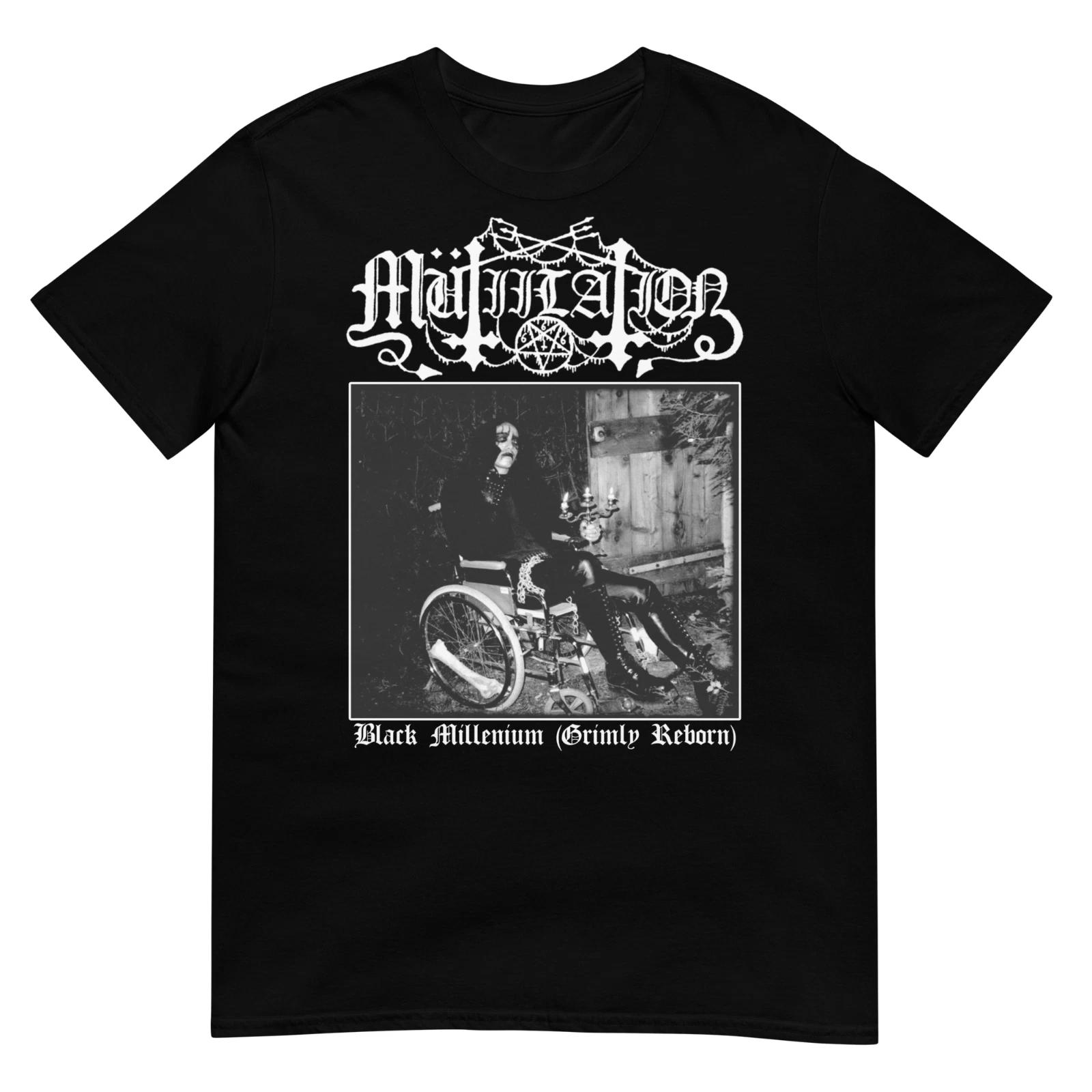 MUTIILATION  Black Millenium (Grimly Reborn)  (One Sided) T-SHIRT L