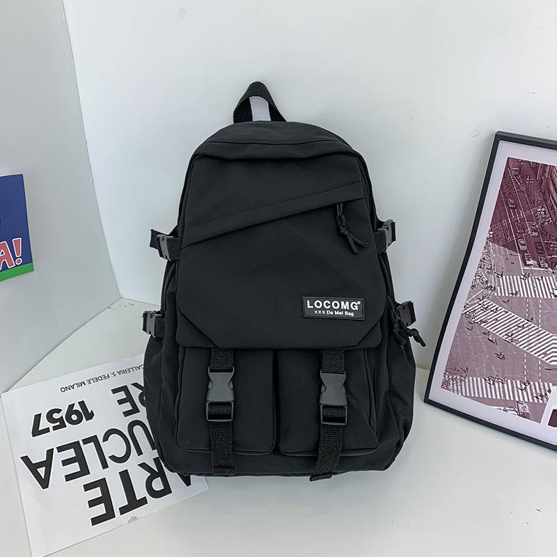 Schoolbag Male Japanese Large Capacity Leisure Travel Bag Tide Junior High School Student Backpack Female Fashion Backpack Outdoor