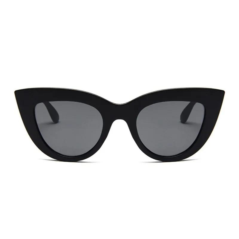 Vintage Cat Eye Sunglasses Woman Brand Designer Retro Sun Glasses Female Fashion Mirror Outdoor Shades Gradient