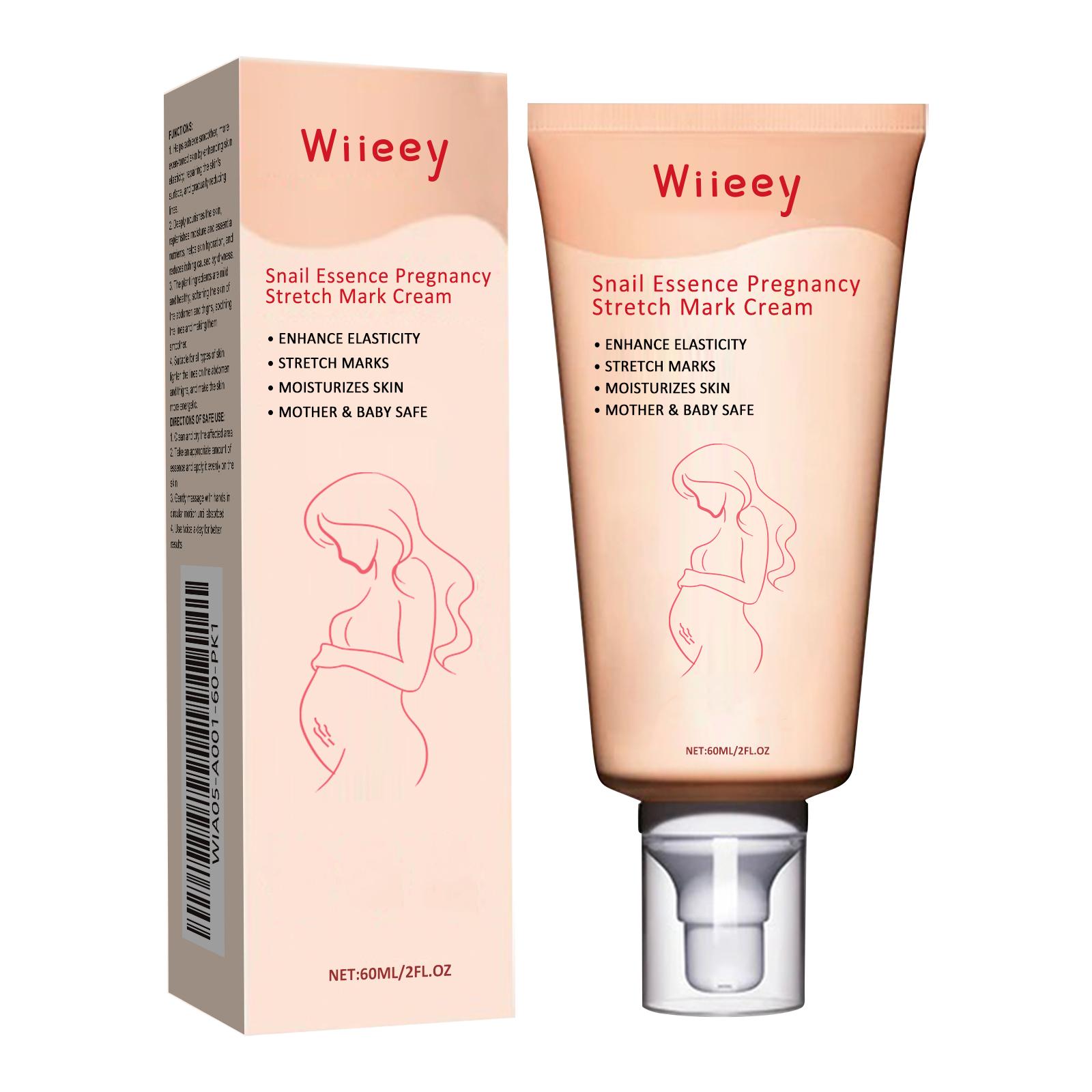 

WIIEEY Крем от растяжек с экстрактом улитки укрепляет кожу и восстанавливает послеродовые морщины