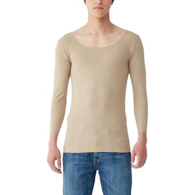 Gunze Long Sleeve Sleeves That Show Through CUT OFF Made In and for Clear Size M [3/4 Won't Long-Sleeved T-Shirts] in.T Series, Japan, Moisturizing,