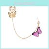 Butterfly Statement Chain Earrings Fashionable With Urban Street Style