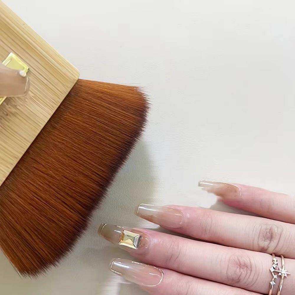 Soft Cleaning Brush Manicure Pedicure Art Nail Brush New Cleaner Dust  UV Polish Gel