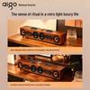 Aigo T529 Bluetooth Wooden Desktop Speaker (CN Version)