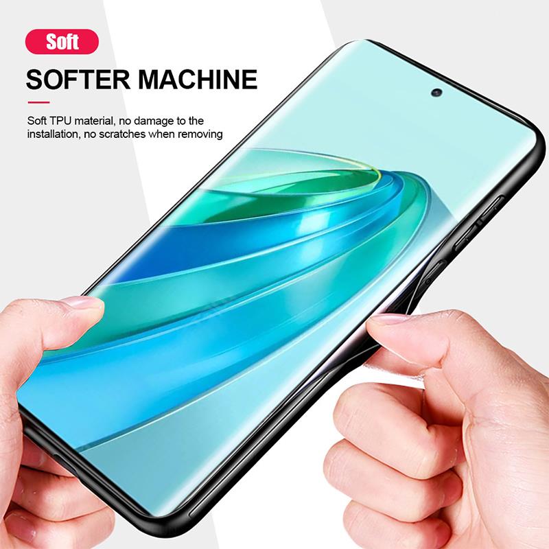 Magnetic Phone Case For Honor X9a 5G Matte Soft Silicone Frame Cover For Honor X9a x 9 a HonorX9a Shockproof Shell Coque 6.67in