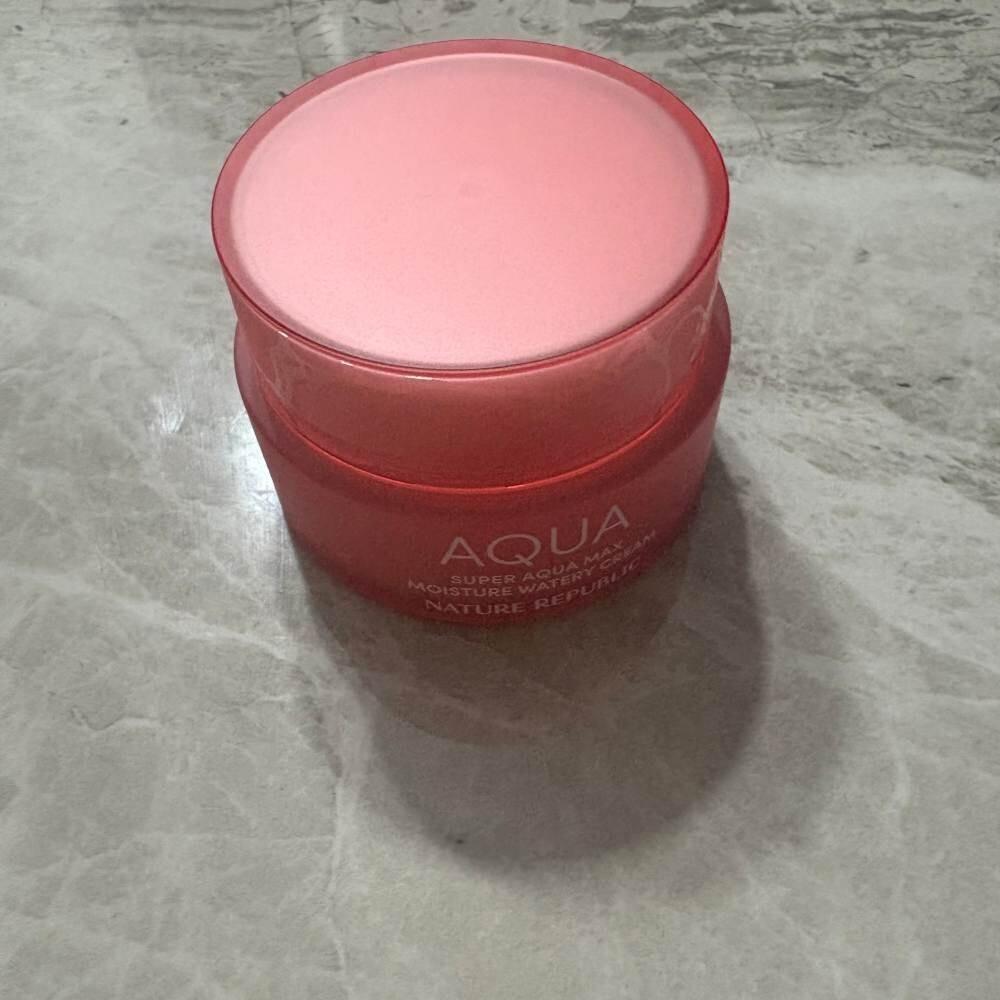 Nature Republic Crème Aqueuse Hydratante Super Aqua Max 80 ml (Peau sèche)