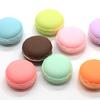 100Pcs Mini Macarons Cake Resin Flatback Cabochons Kawaii Simulation Dessert Macarons Cake Food Slime Charms Hair Bow Center DIY