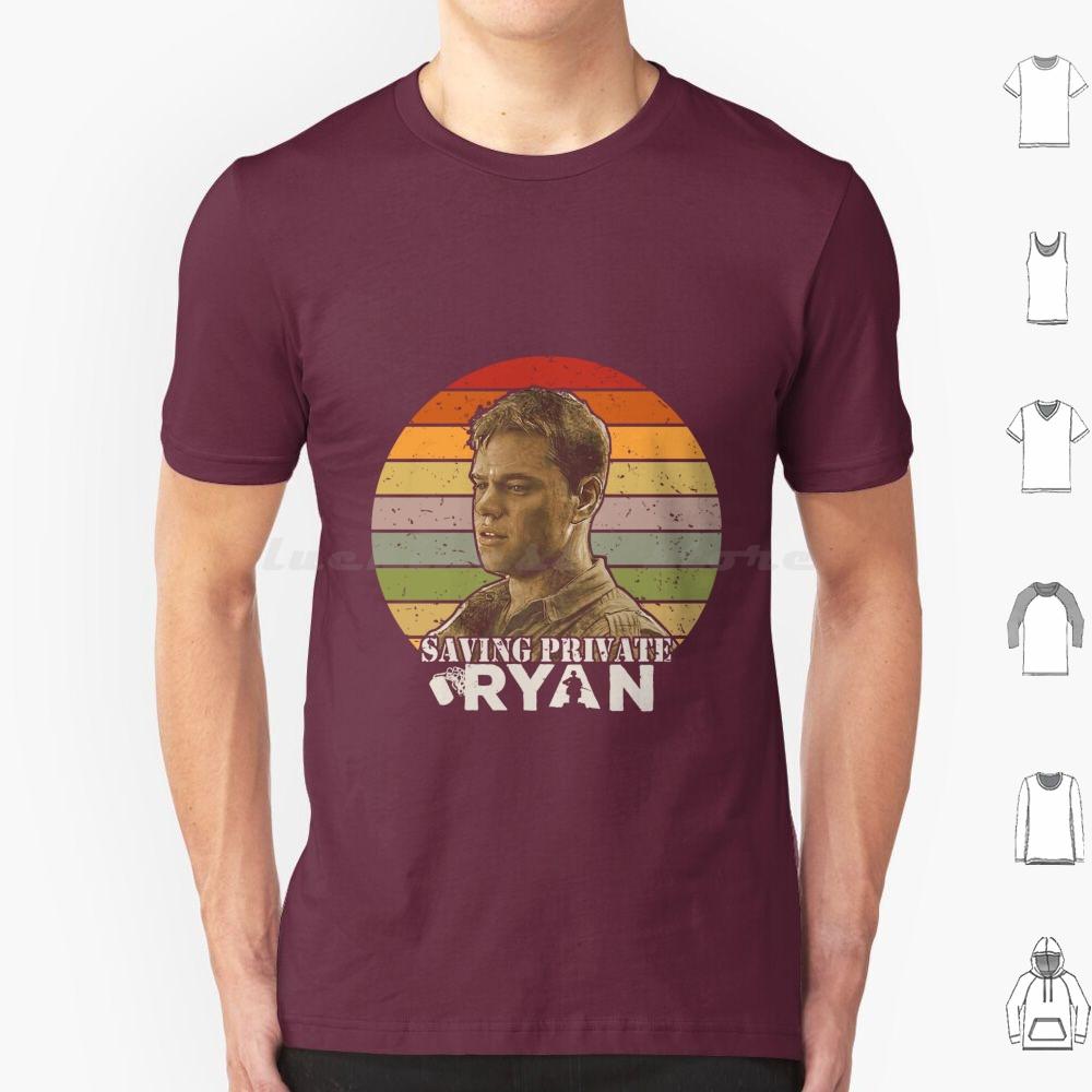 Saving Private Ryan T Shirt 6xl Cotton Cool Tee Saving Private Ryan Film 80s Bruce Dern Burb Burbs Soldier Movies War Movie Ww2